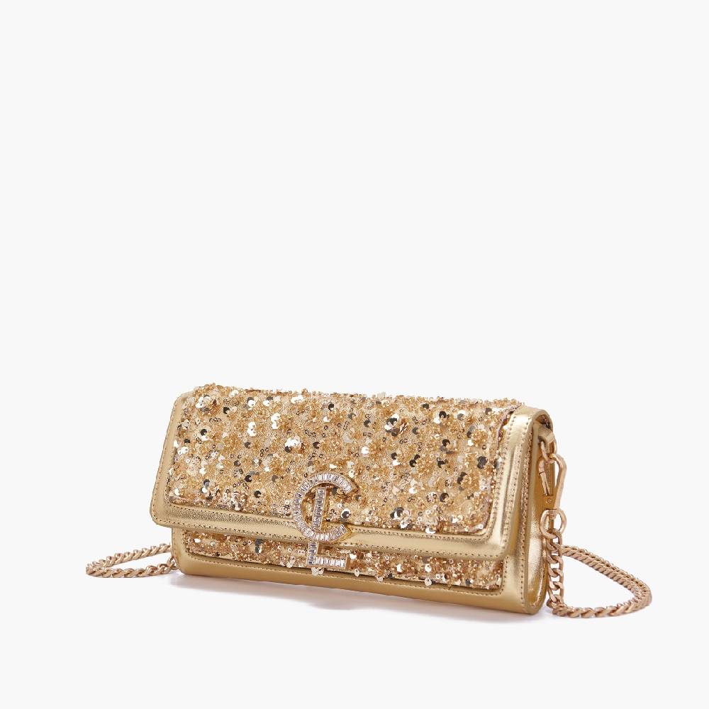 La Carrie POCHETTE NIGHT EDITION GOLD Spedizione Gratuita