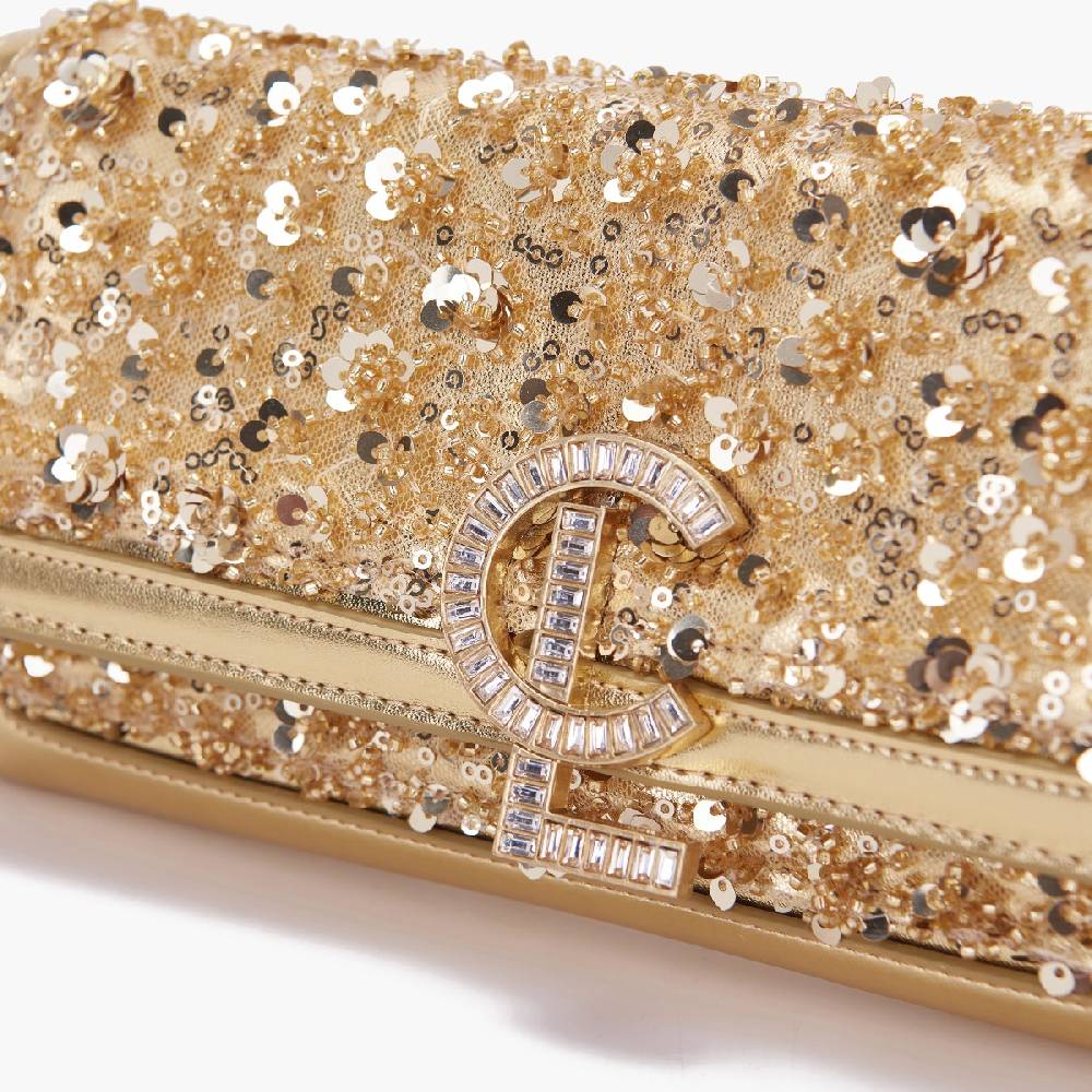 La Carrie POCHETTE NIGHT EDITION GOLD Spedizione Gratuita