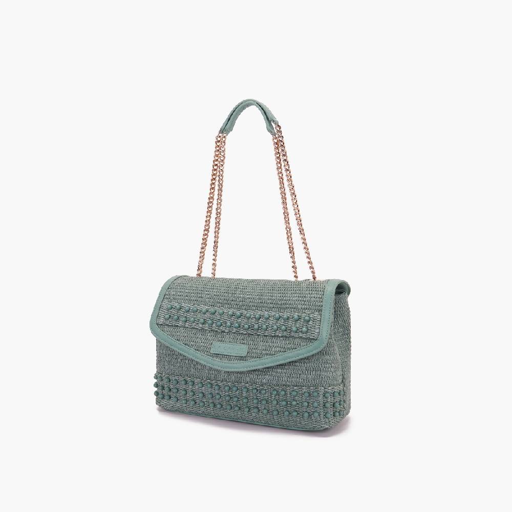 La Carrie BORSA A SPALLA MALIBU GREEN Qualità Garantita