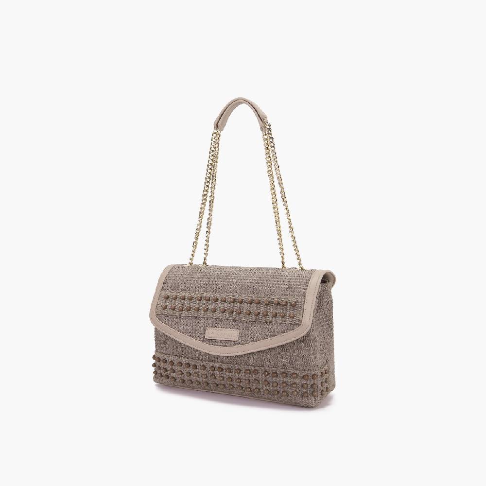La Carrie BORSA A SPALLA MALIBU IVORY Promozione Limitata