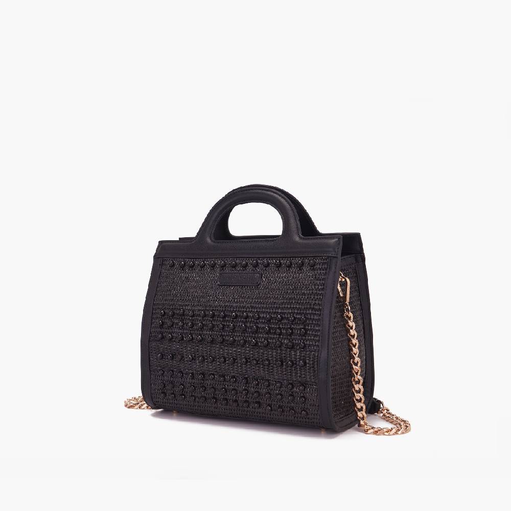 La Carrie BORSA SHOPPING MALIBU NERA Nuova