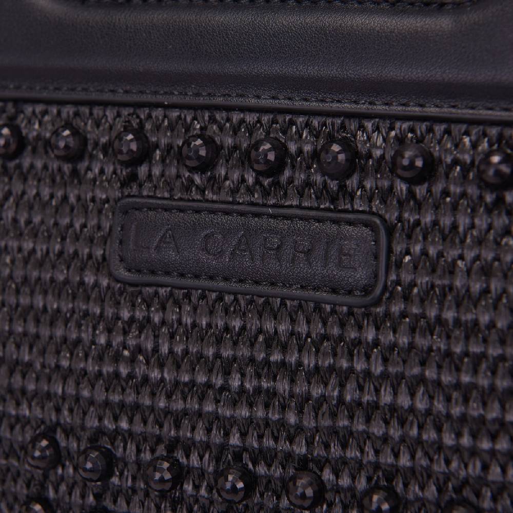 La Carrie BORSA SHOPPING MALIBU NERA Nuova