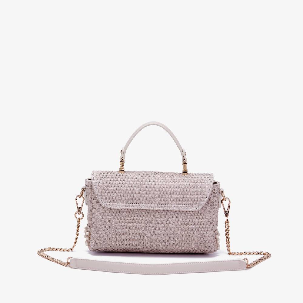 La Carrie BORSA A MANO MALIBU IVORY Moda