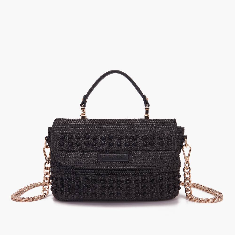 La Carrie BORSA A MANO MALIBU NERA