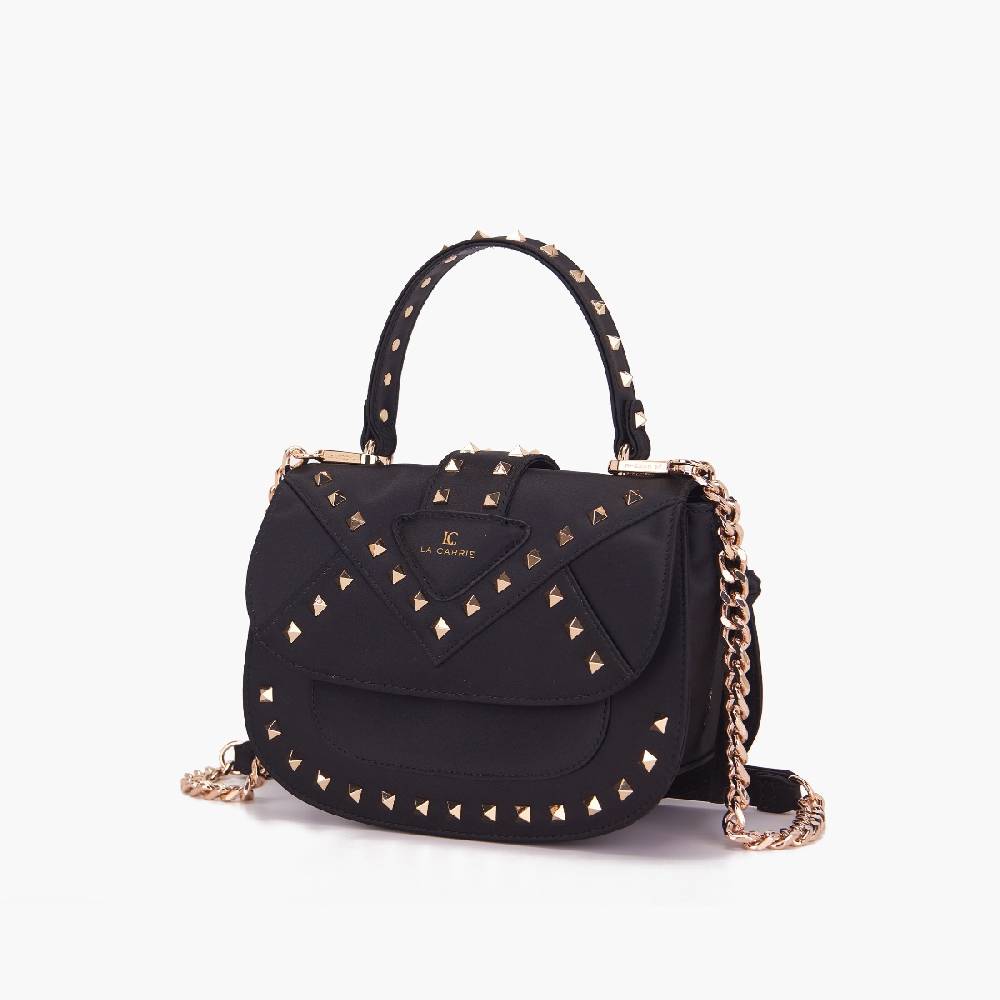 La Carrie BORSA A MANO THUNDER NERA In Linea