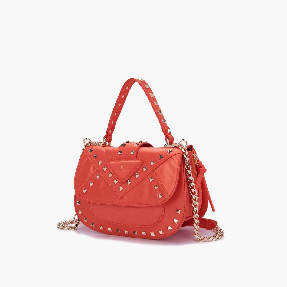 La Carrie BORSA A MANO THUNDER ORANGE Spedizione Gratuita