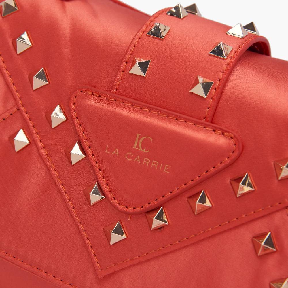 La Carrie BORSA A MANO THUNDER ORANGE Spedizione Gratuita