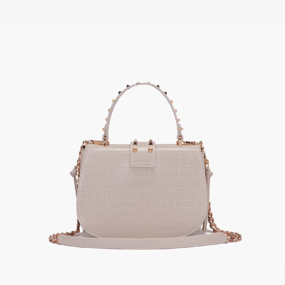 La Carrie BORSA A MANO THUNDER IVORY Soddisfazione Garantita
