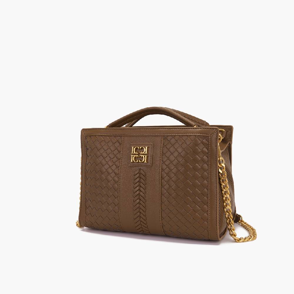 La Carrie BORSA SHOPPING PATAGONIA DARK BROWN Acquista Ora