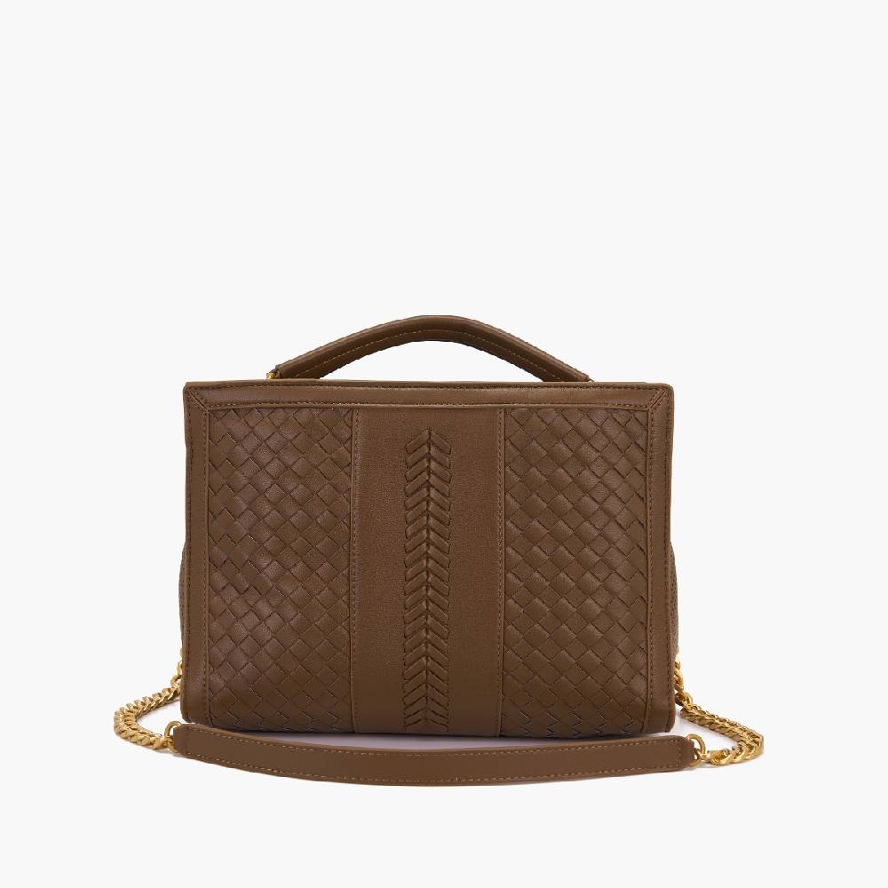 La Carrie BORSA SHOPPING PATAGONIA DARK BROWN Acquista Ora