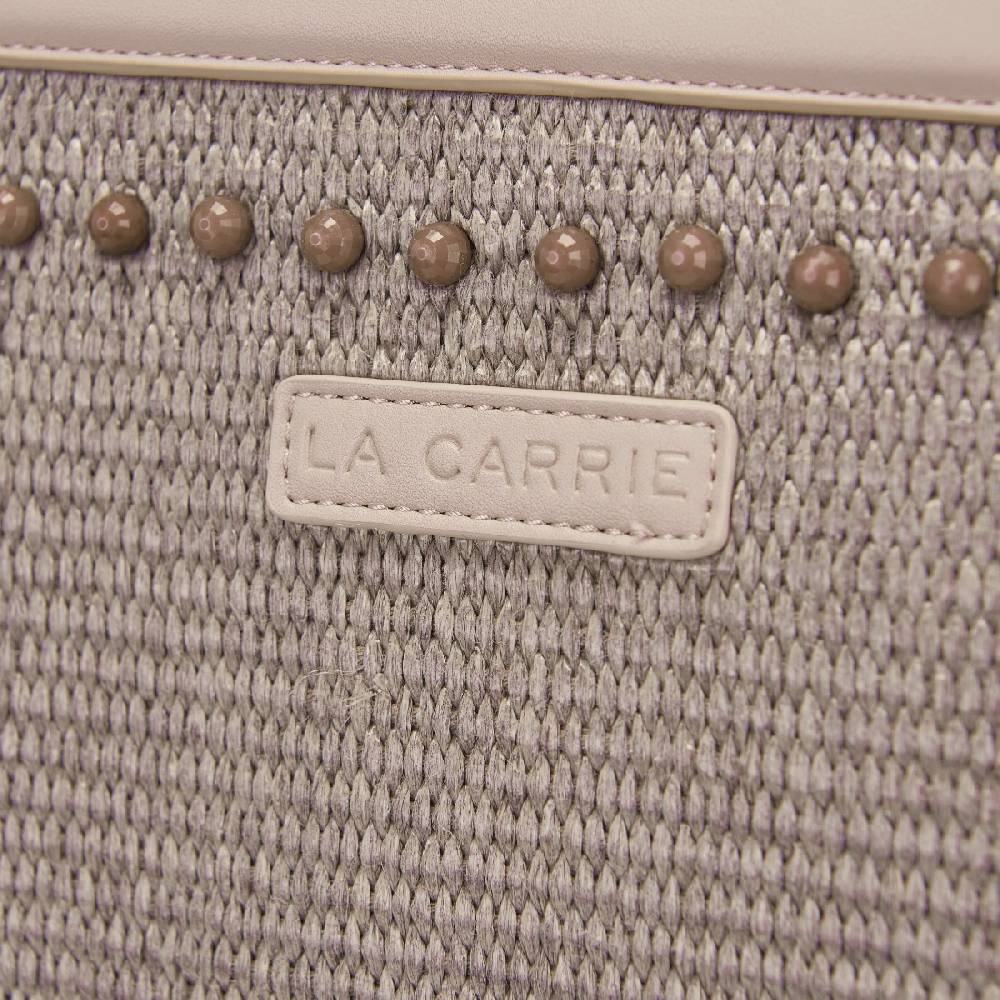 La Carrie BORSA SHOPPING MALIBU IVORY Fino Al -60%