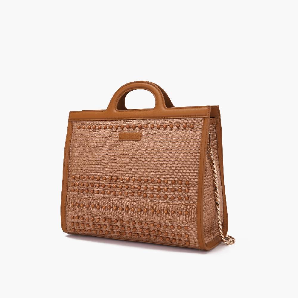 La Carrie BORSA SHOPPING MALIBU CUOIO Shopping Online