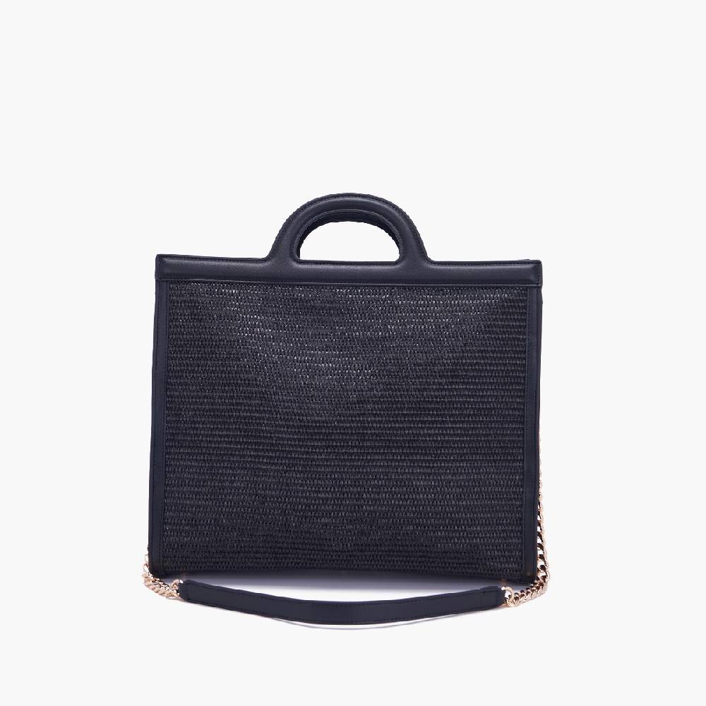 La Carrie BORSA SHOPPING MALIBU NERA Affare Del Giorno