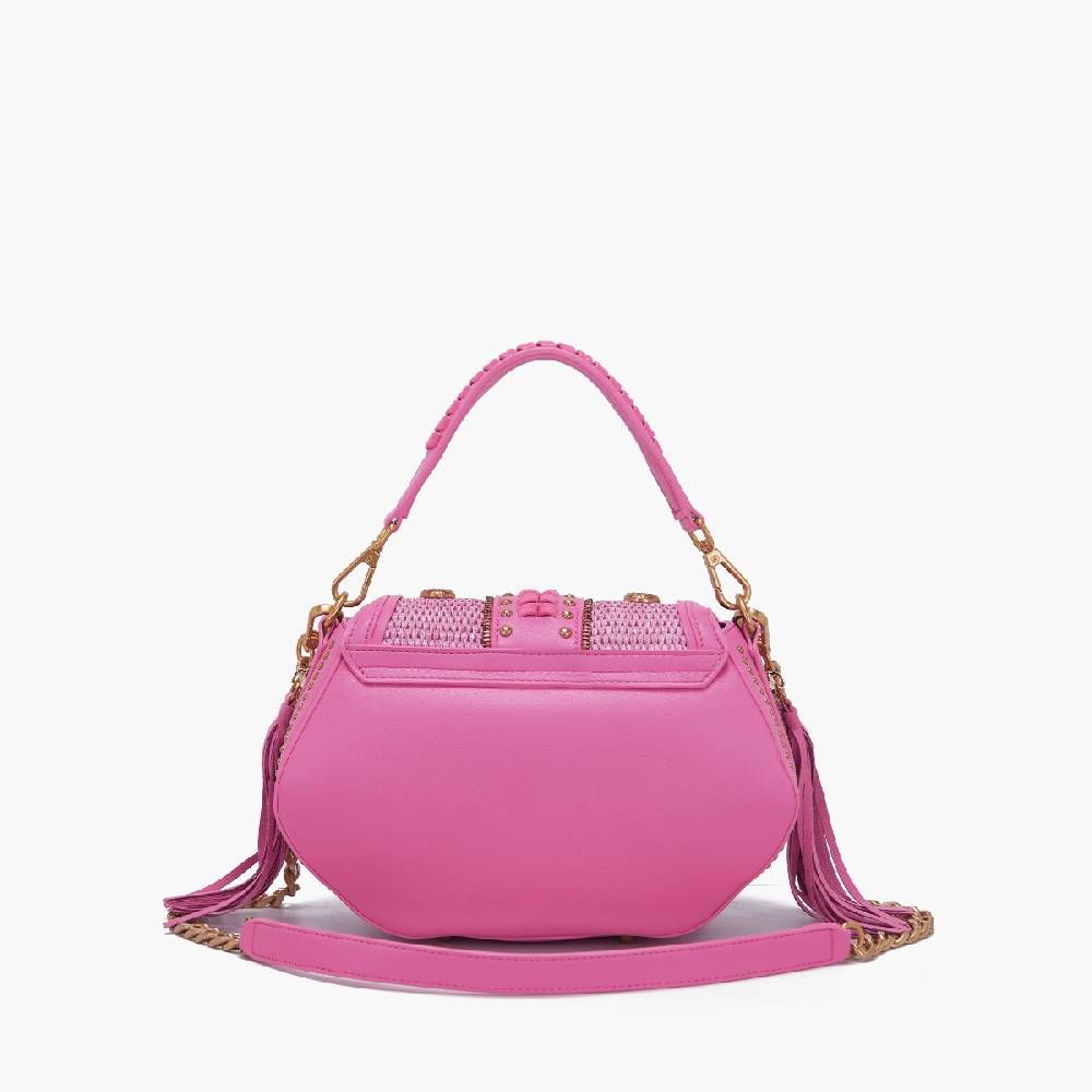 La Carrie BORSA A MANO FICUS FUXIA Sconto