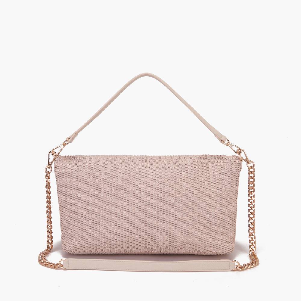 La Carrie BORSA SHOPPING CARPET RIDE IVORY Nuova