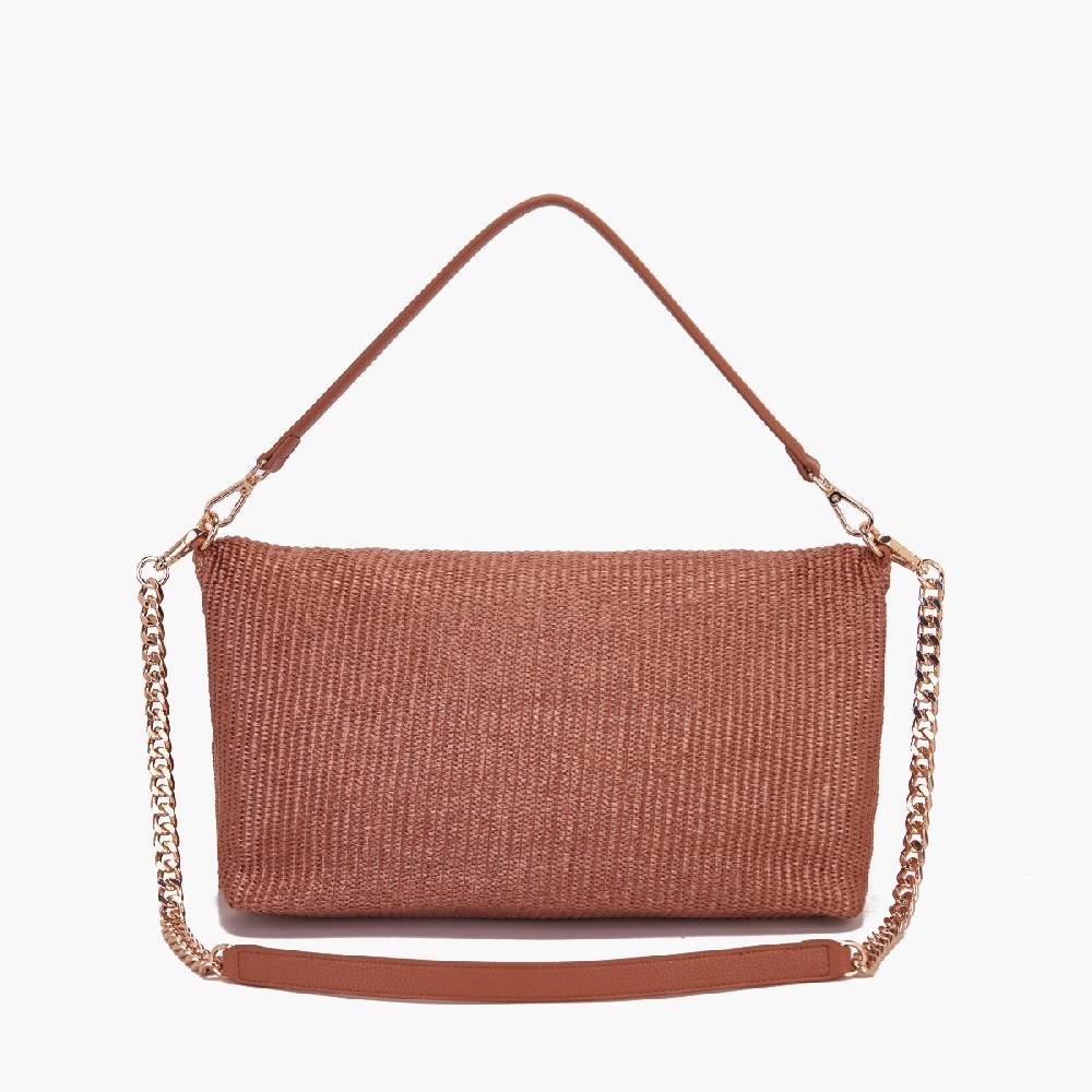 La Carrie BORSA SHOPPING CARPET RIDE CUOIO Moda