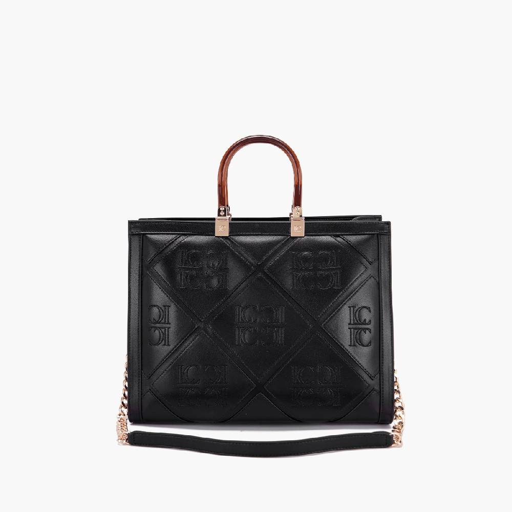 La Carrie BORSA SHOPPING PICHT NERA Vendita