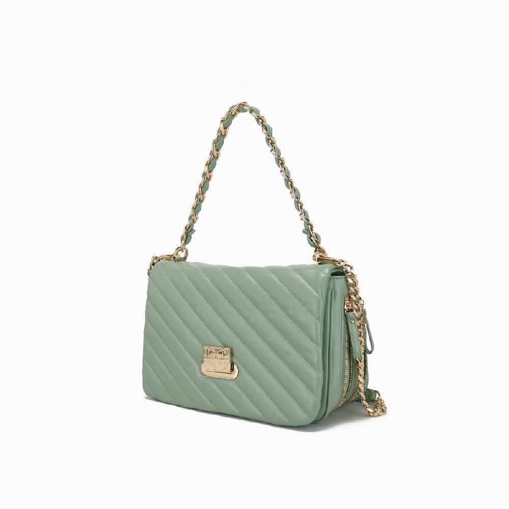 La Carrie BORSA A SPALLA TOUCHY SAGE Qualità Garantita