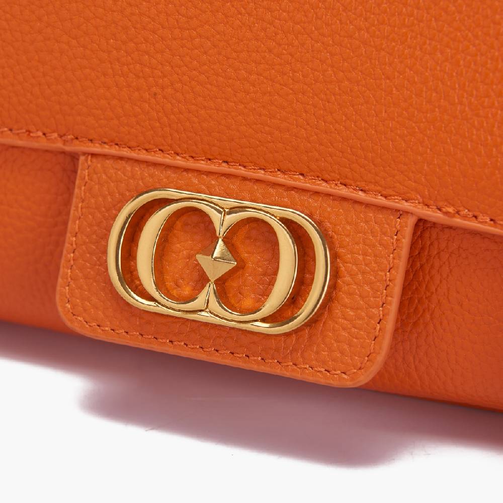 La Carrie BORSA SHOPPING ATENA ORANGE In Vendita