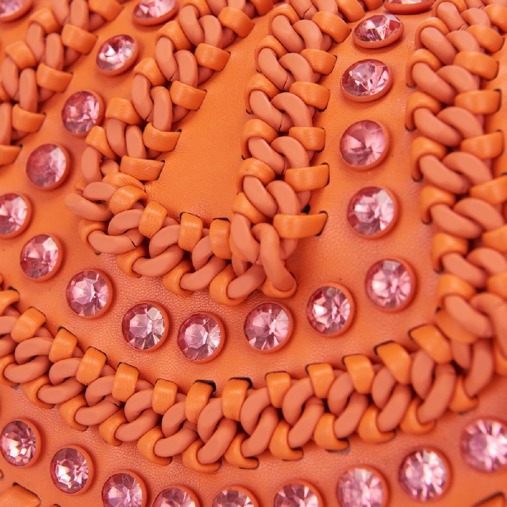 La Carrie BORSA A MANO ANDROMEDA ORANGE Pezzi Unici