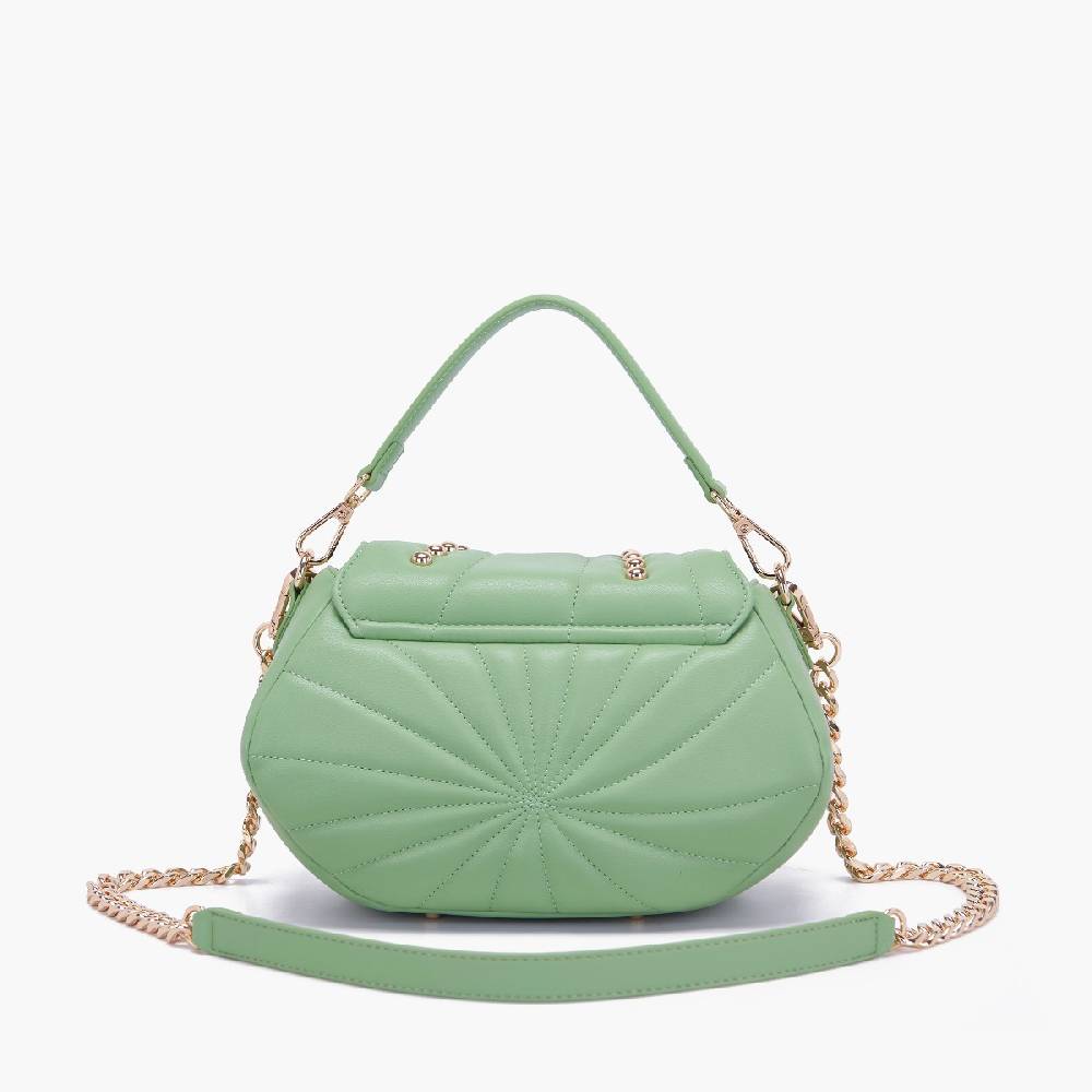 La Carrie BORSA A MANO OYSTER PISTACCHIO Consegna Veloce