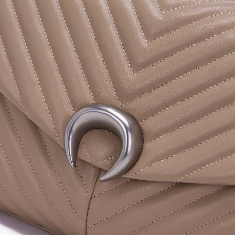 La Carrie BORSA A SPALLA MOONLIGHT TAUPE Shopping Online