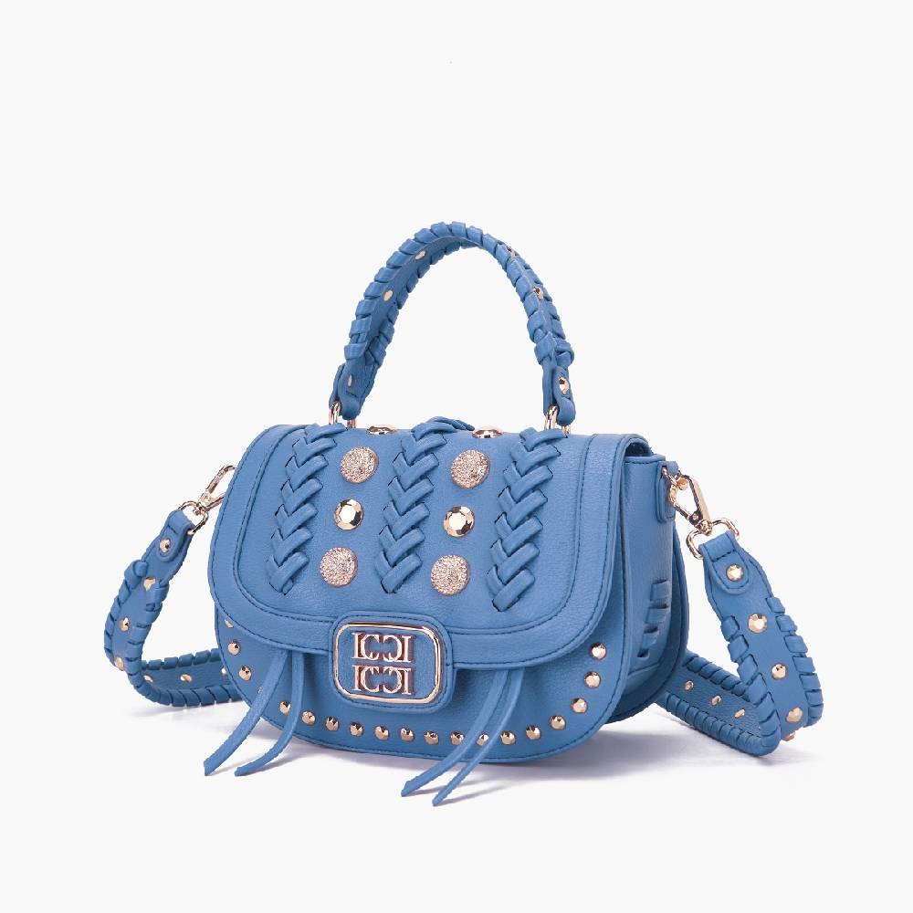 La Carrie BORSA A MANO LUMINESCENCE JEANS In Vendita