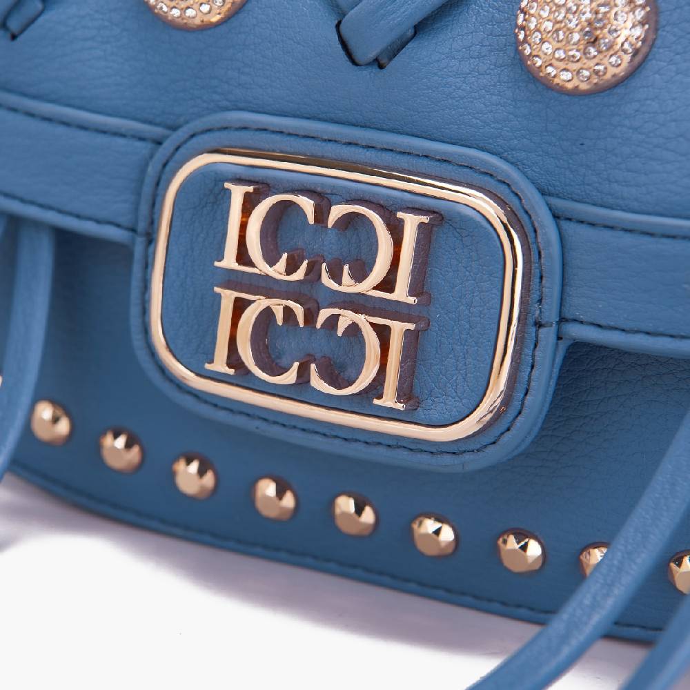 La Carrie BORSA A MANO LUMINESCENCE JEANS In Vendita