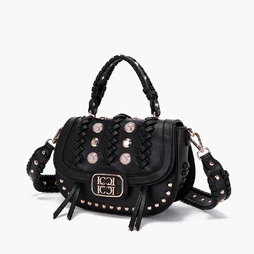 La Carrie BORSA A MANO LUMINESCENCE NERA Saldi