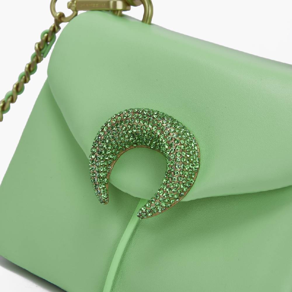 La Carrie BORSA A SPALLA MOONLIGHT LIME Vendita Calda