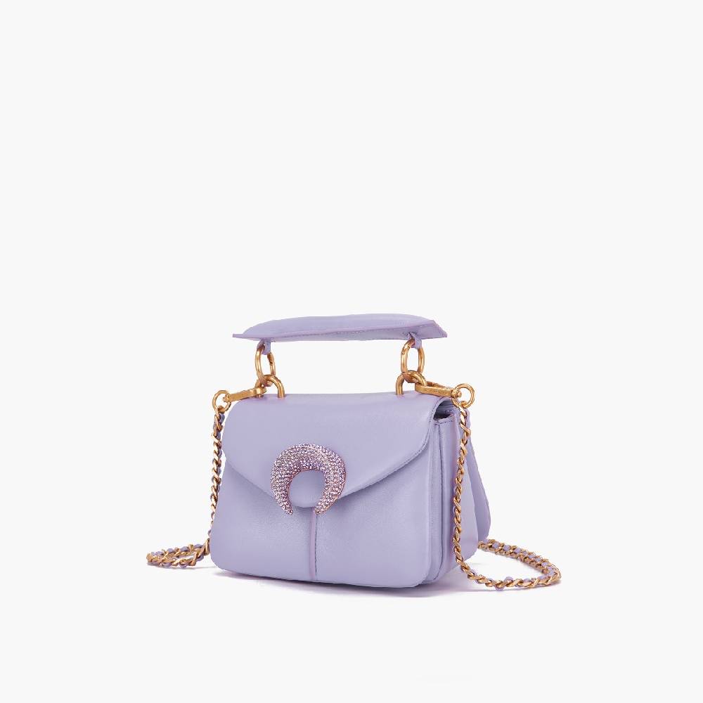 La Carrie BORSA A SPALLA MOONLIGHT LILLA Vendita Economica