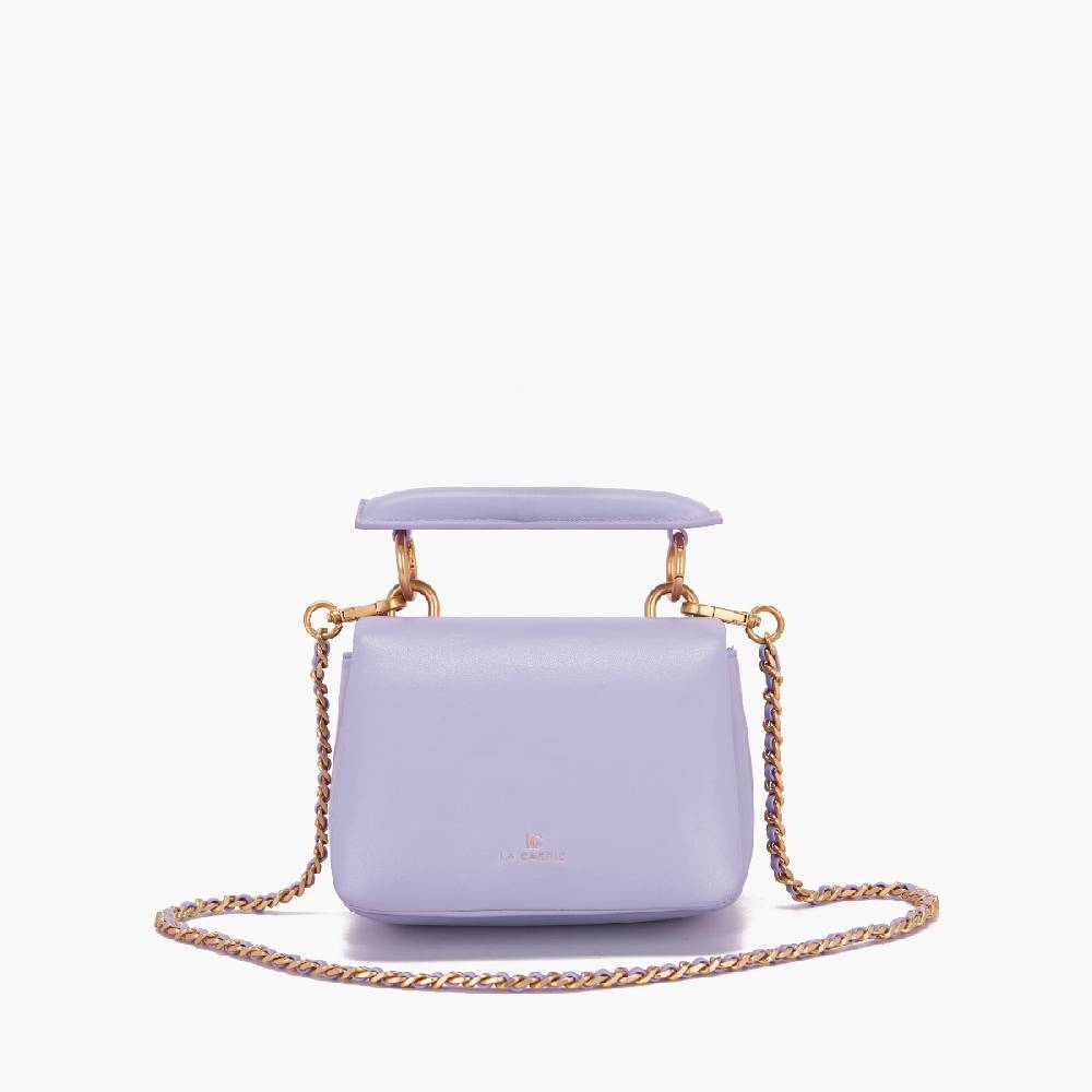 La Carrie BORSA A SPALLA MOONLIGHT LILLA Vendita Economica