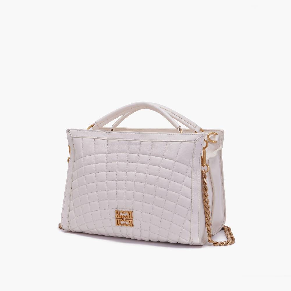 La Carrie BORSA SHOPPING MAREA IVORY Negozi Online