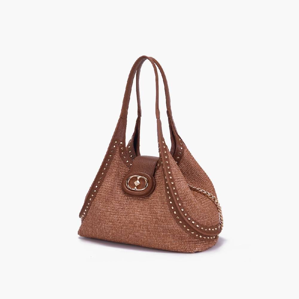 La Carrie BORSA SHOPPING ROMANTIC BRANDY Promozione Limitata