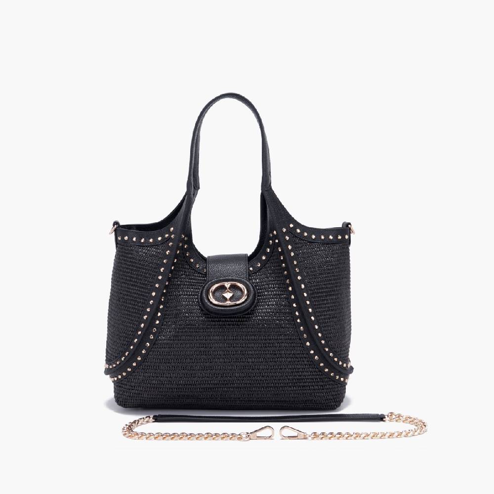 La Carrie BORSA SHOPPING ROMANTIC BLACK