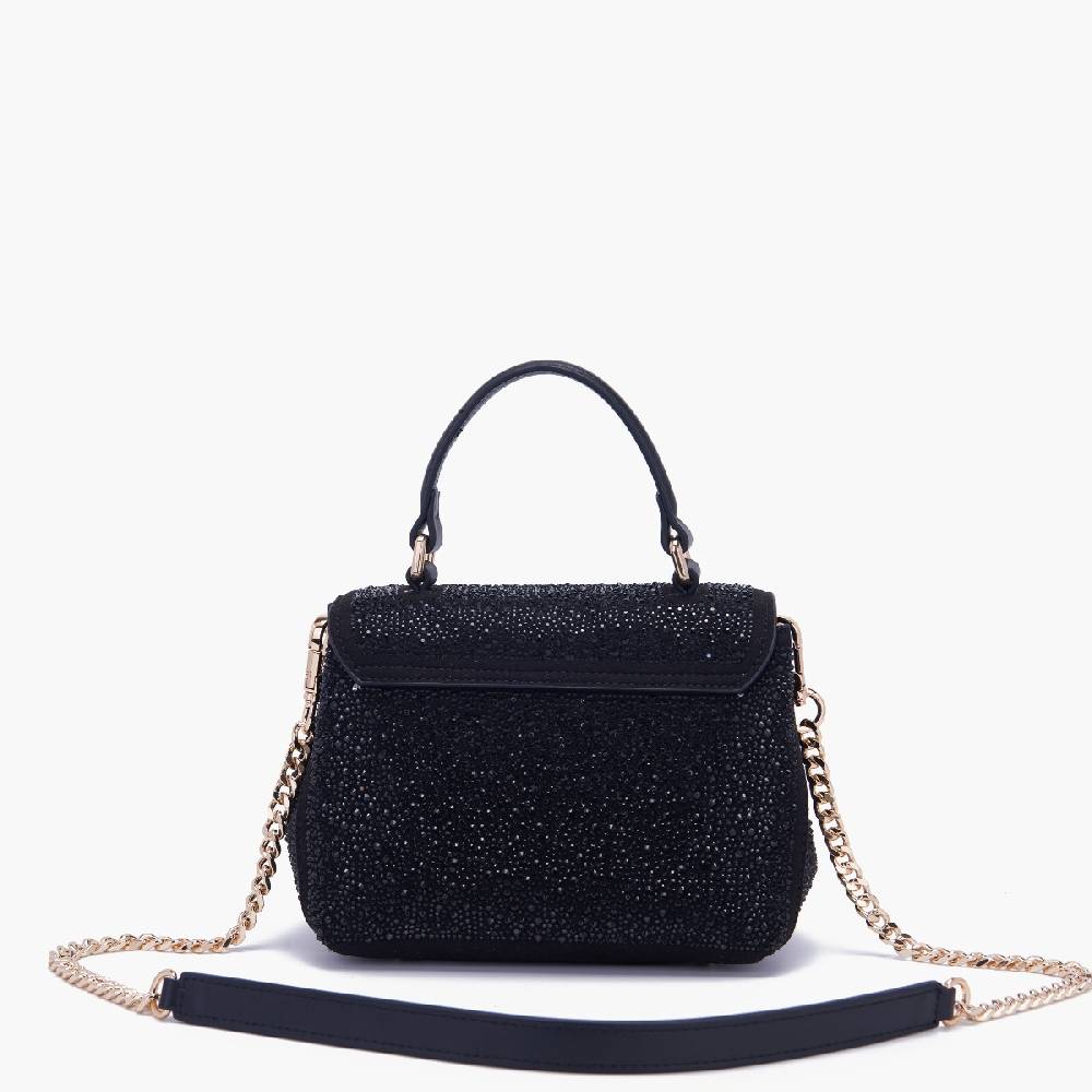 La Carrie BORSA A MANO LOGO NERA Shopping Online
