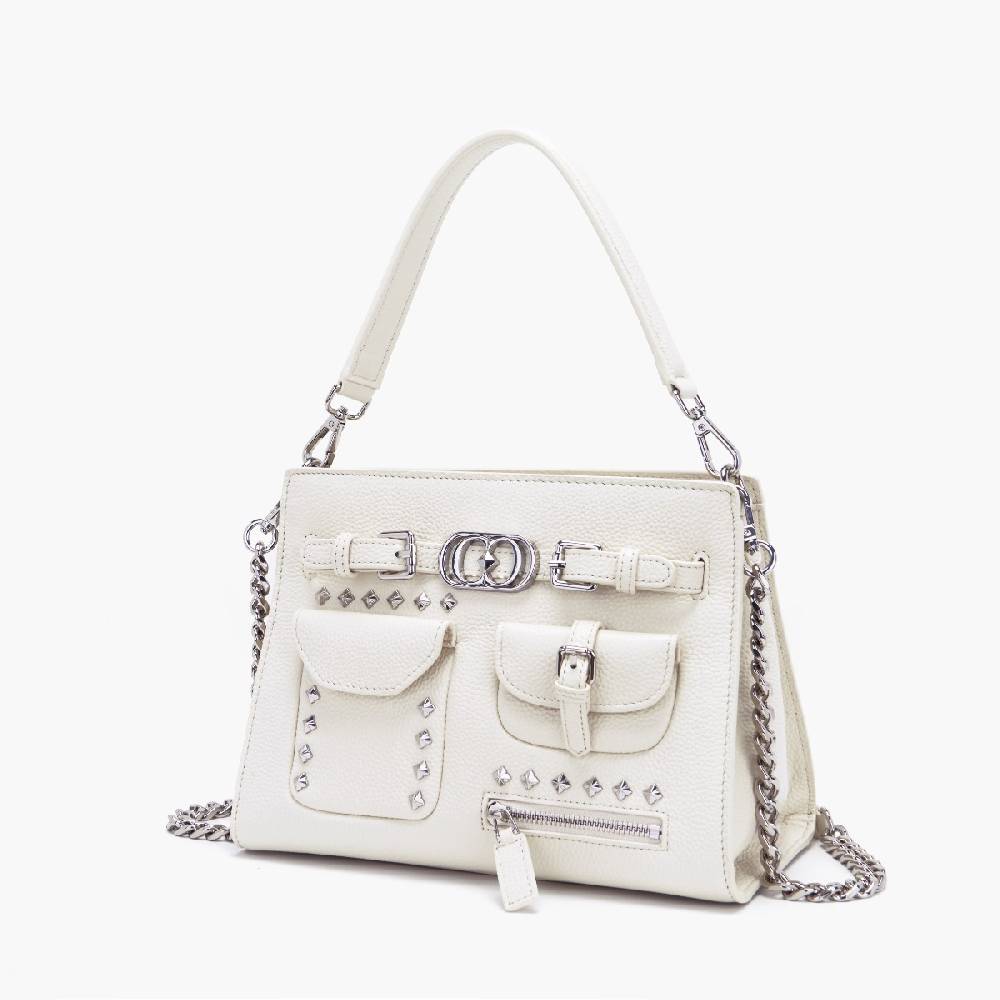 La Carrie BORSA SHOPPING ROCK IVORY Comprane uno, ottenene uno gratis