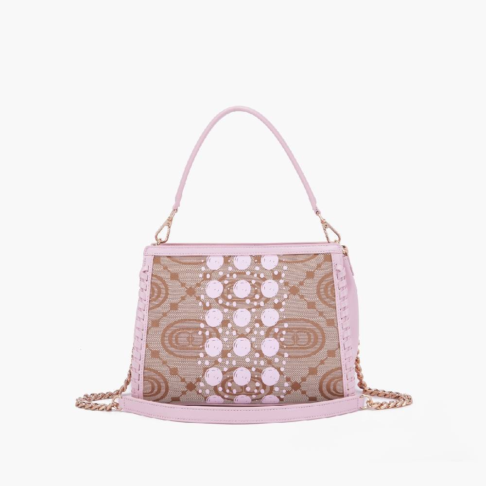 La Carrie BORSA SHOPPING MONOGRAM ROSA Convenienza