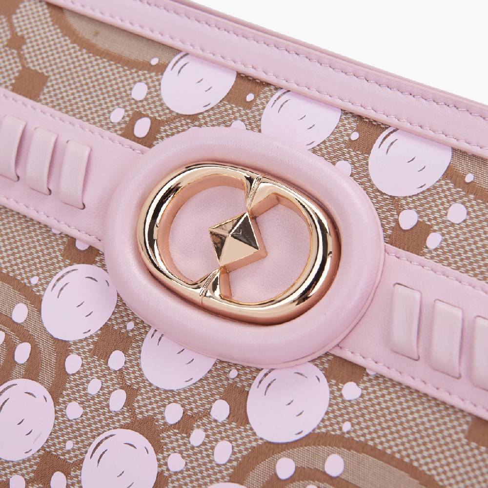 La Carrie BORSA SHOPPING MONOGRAM ROSA Convenienza