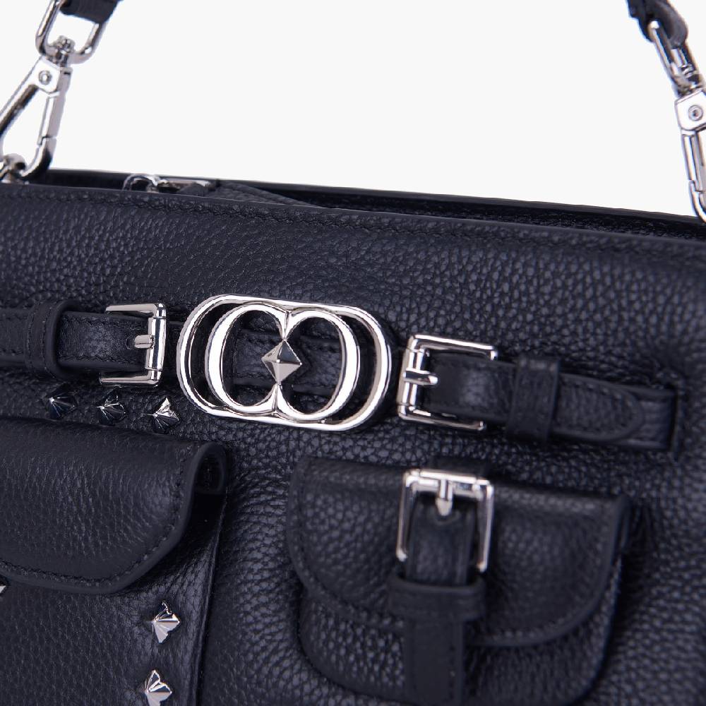 La Carrie BORSA SHOPPING ROCK NERA Economico