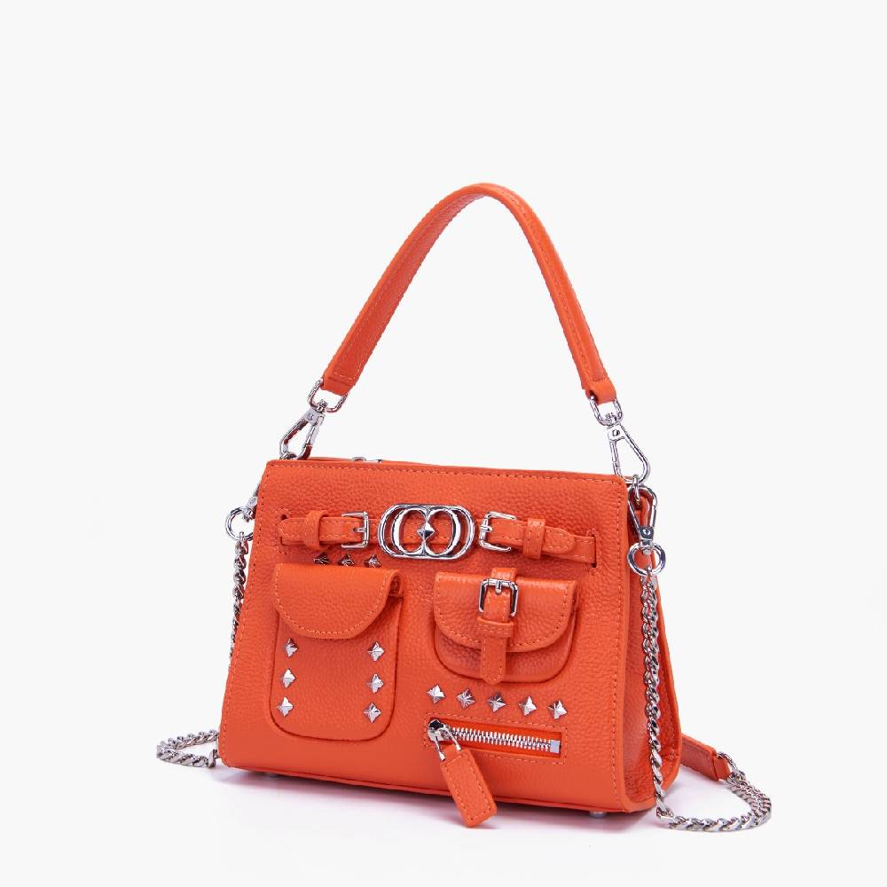 La Carrie BORSA SHOPPING ROCK ARANCIONE Online