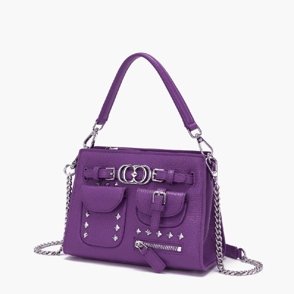 La Carrie BORSA SHOPPING ROCK VIOLET Outlet
