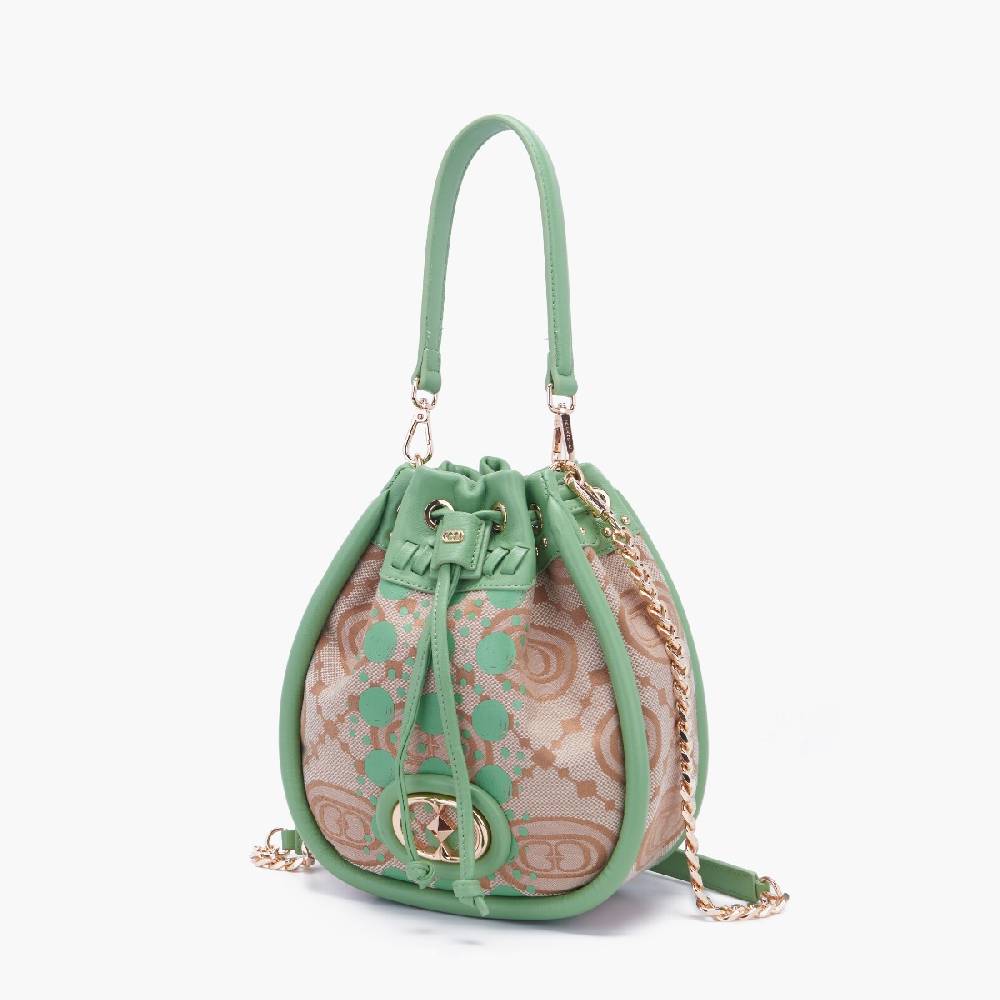 La Carrie SECCHIELLO MONOGRAM PISTACCHIO Nuova
