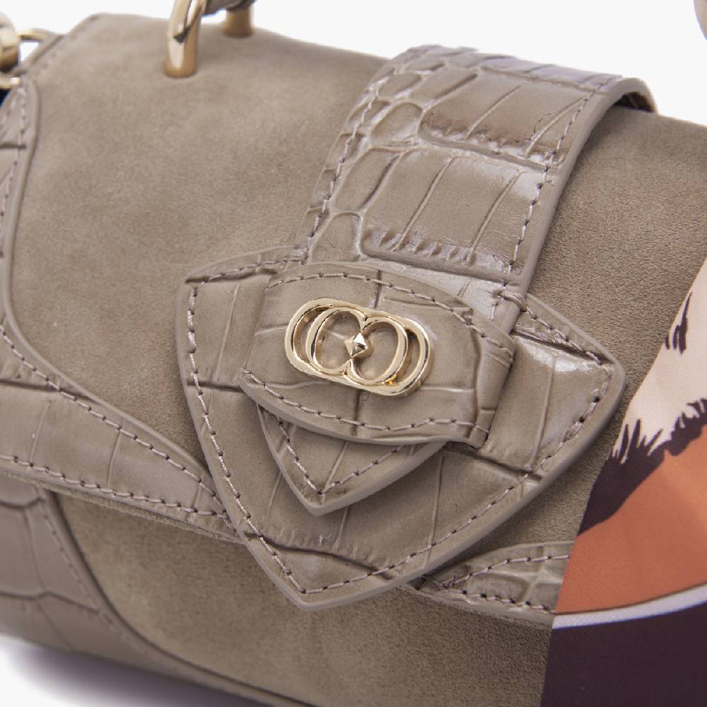 La Carrie MINI BORSA A MANO TEMPEST TAUPE 50% di sconto per tempo limitato