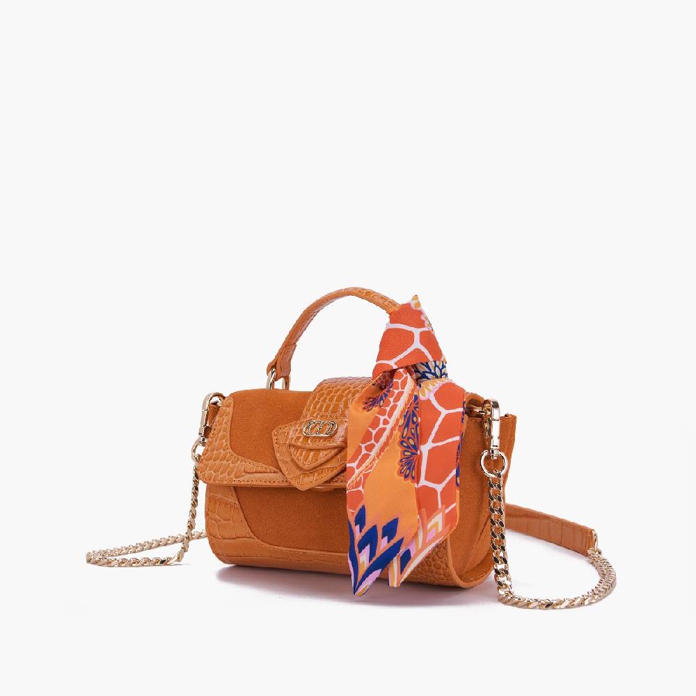 La Carrie MINI BORSA A MANO TEMPEST ARANCIONE Negozi Online