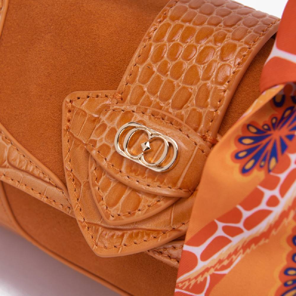 La Carrie MINI BORSA A MANO TEMPEST ARANCIONE Negozi Online