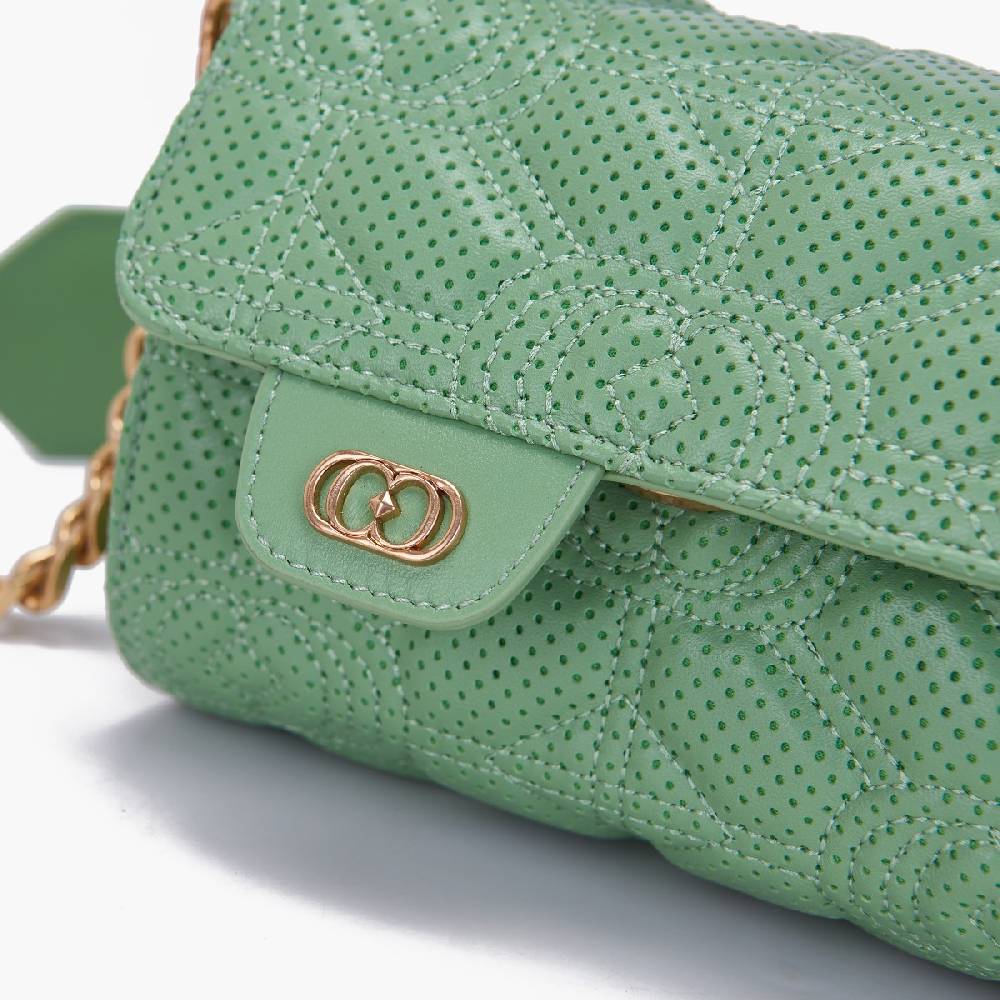 La Carrie MINI BORSA A MANO TOUCHY PISTACCHIO Consegna Veloce
