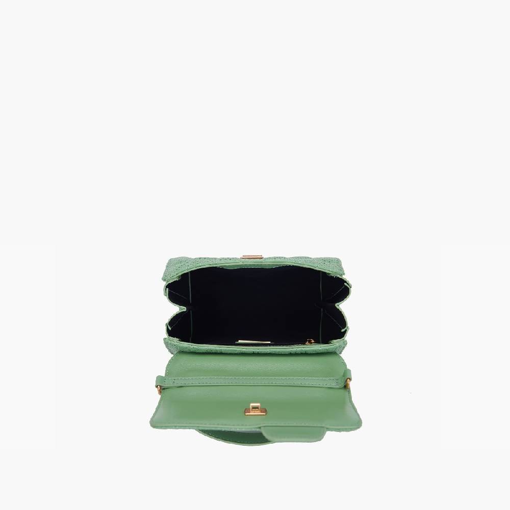 La Carrie MINI BORSA A MANO TOUCHY PISTACCHIO Consegna Veloce