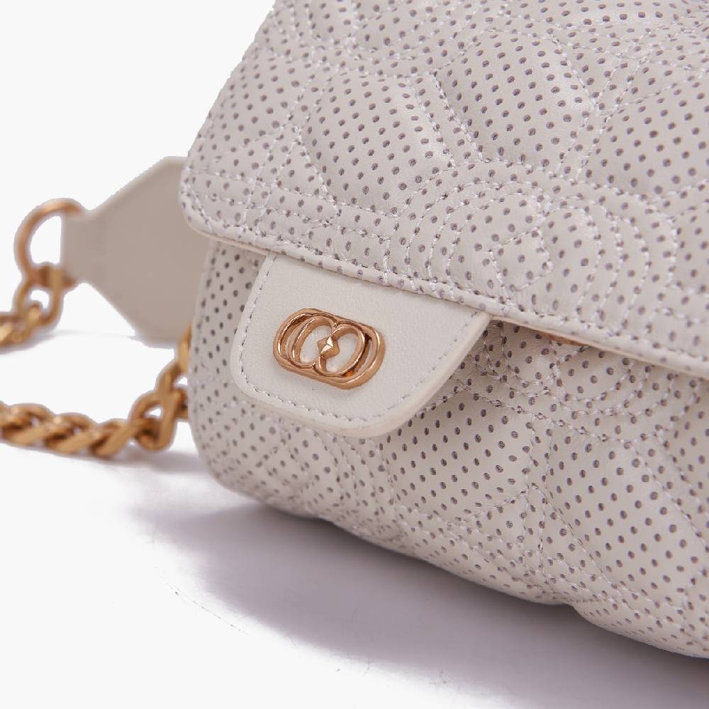 La Carrie MINI BORSA A MANO TOUCHY IVORY Fino Al -60%