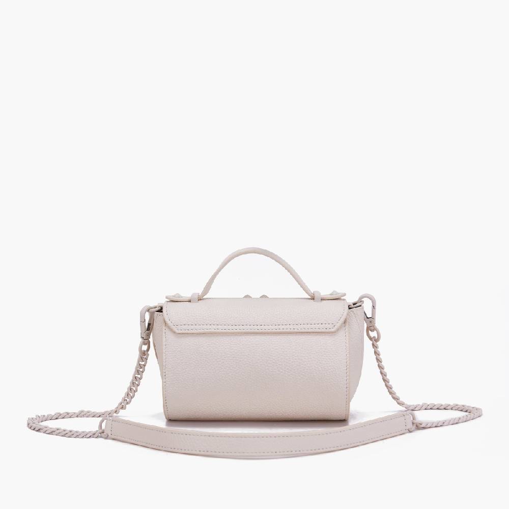 La Carrie MINI BORSA A MANO FRIVOLOUS IVORY Prezzo Ridotto